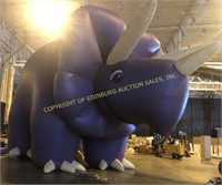 LARGE Dinosaur inflatable -WORKS - no pump