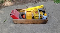 McCullough chainsaw and accessories