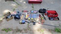 Large group of assorted tools