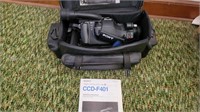 Sony CCD-F401 movie camera and accessories