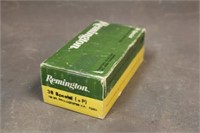 (50)RNDS Remington .38 Spl 125GR SJHP Ammo