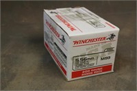 (200)RNDS Winchester 5.56 55GR FMJ Ammo