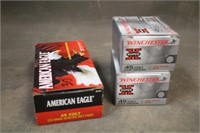 (80)RDS Assorted .45 Colt SP & LRN Ammo