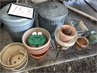 Trash Cans & Flower Pots