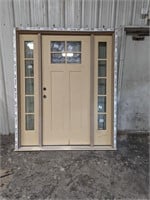 36" Exterior Door w/ Side Panels