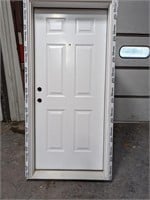 Exterior Door w/ Peephole - 36 x 80