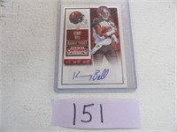 Kenny Bell Rookie Autograph Panini