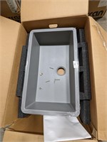 Karran Grey Quartz Sink (32-3/8" x 19-1/4" x 9")