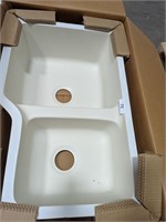 Karran Bisque Tuscany Sink (32 x 21-1/4 x 9)
