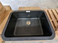 Karran Black Single Basin Sink
