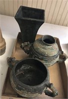 CAST URNS AND VASES