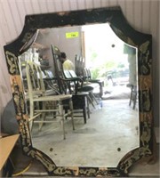 LARGE FRAMED MIRROR, SHOWS WEAR 32X40