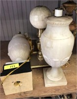GROUP OF LAMPS, BASES