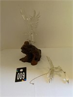 12" Eagle Figurine & Sun Catcher