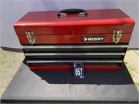 Huskey Tool Box with Contents