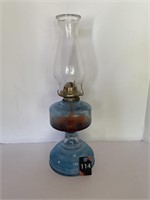 Oil Lamp with Hurricane Shade