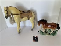 Horse Figurine & Horse broken