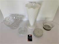 Vase, Bowls & Coasters
