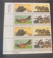 Block of eight 6c Stamps