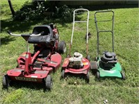 Lawnmowers- Good for parts.