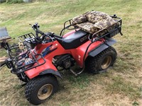 SUZUKI 230 DUAL RANGE QUAD RUNNER (NEEDS WORK)