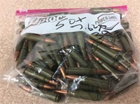 50+ rounds of 7.62 x 39 Wolf brand we think there