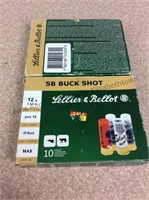 Two boxes of double ought buck shot 20 rounds