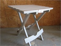 Folding Plastic Patio Table