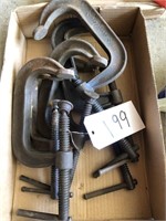 LARGE C CLAMPS LOT