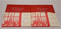 4 Three Piece Bicentennial Mint Sets