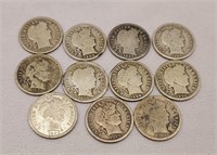 11 Better Date Barber Dimes-Circulated