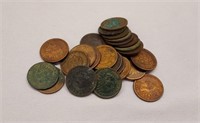 24 Cull Indian Cents