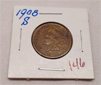 1908-S Cent F
