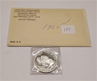 Ounce .999 Round; 1965 Mint Set