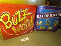 Buzz Words and Balderdash Board Games