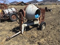 Towable Cement Mixer