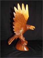 CARVED WOODEN BIRD