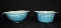 PYREX COLONIAL MIST MIXING BOWLS