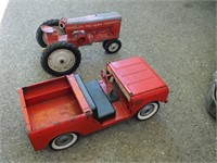 JEEP AND TRACTOR (TRU/SCALE)