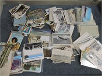Box of postcards, some real photos