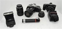 Lot of 2 Minolta 35mm cameras (XG7 & Maxxum