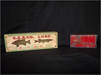 TWO VINTAGE LURES CCB COLLECTION & SHAKESPEARE