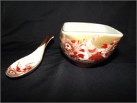 JAPANESE MATCHA BOWL TEAWARE WITH SPOON