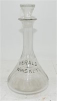 Herald Whiskey crystal decanter