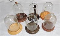Lot of 6 pocketwatch domes