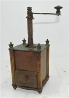 Thomas Frohlich brass coffee grinder