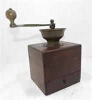 Early coffee grinder, pat'd date 1902