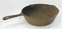 Cast iron pan, 11"d
