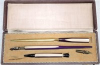 3 piece pen, pencil, & letter opener set