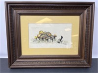 Framed Painting by Jo Staley